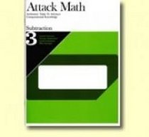 Attack Math: Arithmetic Tasks to Advance Computational Knowledge Subtraction, Book 3