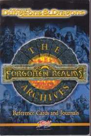 Advanced Dungeons & Dragons : The Forgotten Realms Archives : Reference Cards and Journals