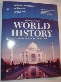 In-Depth Resources in Spanish, World History (McDougal Littell)