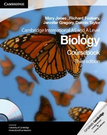 Cambridge International AS and A Level Biology Coursebook with CD-ROM (Cambridge International Examinations)