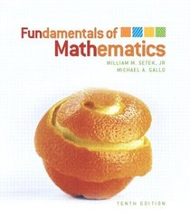 Fundamentals of Mathematics (10th Edition)