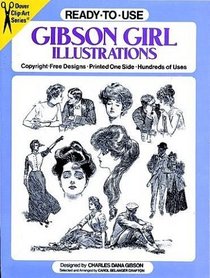 Ready-to-Use Gibson Girl Illustrations (Clip Art Series)