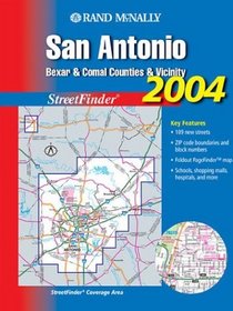 Streetfinder-San Antonio (Rand McNally Streetfinder)
