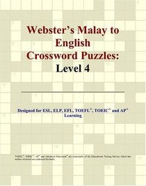 Webster's Malay to English Crossword Puzzles: Level 4