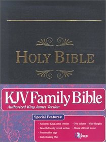 KJV Family Bible - Value