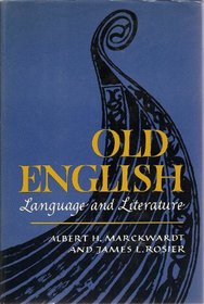 Old English language and literature