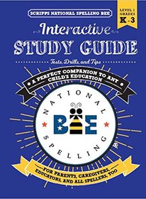 Spelling Bee Educational Workbook-Grades K-3 Interactive Study Guide