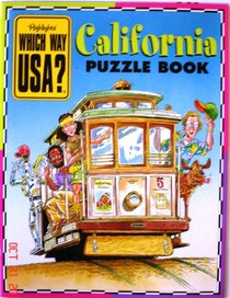 California Puzzle Book (Which Way USA?)