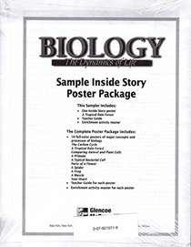 Biology the Dynamics of Life Sample Inside Story Poster Package