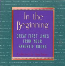 In the Beginning:First Lines