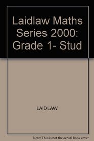 Laidlaw Mathematics K-1 (SERIES 2000)
