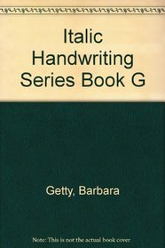 Italic Handwriting Series Book G