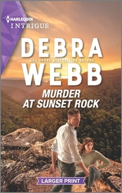 Murder at Sunset Rock (Lookout Mountain Mysteries, Bk 2) (Harlequin Intrigue, No 2158) (Larger Print)