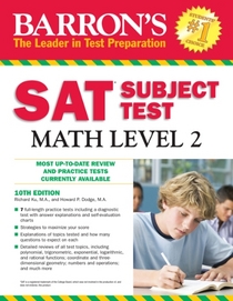 Barron's SAT Subject Test Math Level 2, 10th Edition
