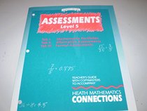 Count On Us Assessments Teacher's Guide With Copymasters Level 5 (Heath Mathematics Connections)