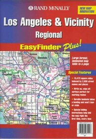Rand McNally Los Angeles  Vicinity Easyfinder Plus Map (Easyfinder Plus Map)