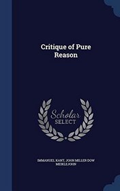 Critique of Pure Reason