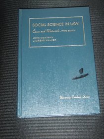 Social Science in Law: Cases and Materials (University Casebook)
