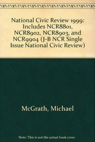 National Civic Review 1999 Set (includes NCR8801, NCR8902, NCR8903, and NCR9904) (J-B NCR Single Issue National Civic Review)