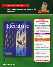 Glencoe Literature Unit 2 Resources Course 3 (Paperback)