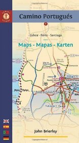 Camino Portugues Maps - Mapas - Karten: Lisboa - Porto - Santiago