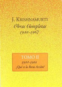 Obras Completas 1934-1935 2 - Que Es La Recta Acci (Spanish Edition)