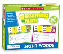 Scholastic Teacher's Friend Sight Words Learning Mats, Multiple Colors (TF7106)