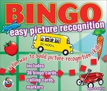 Easy Picture Recognition Bingo (Phonics Bingo)