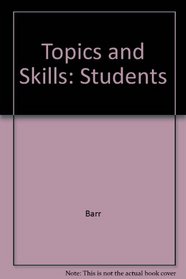 Topics and Skills: Students