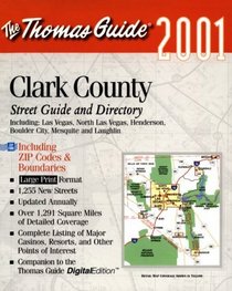 Thomas Guide 2001 Clark County Street Guide and Directory
