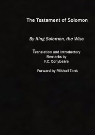 The Testament Of Solomon