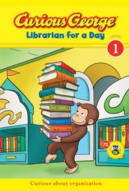 Curious George Librarian for a Day (CGTV) (Green Light Readers Level 1)