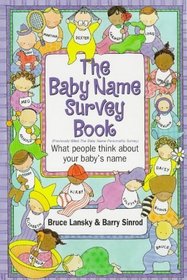 The Baby Name Survey Book: What People Think About Your Baby's Name