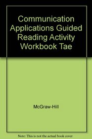 Communication Applications Guided Reading Activity Workbook Tae