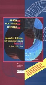 Interactive Calculus, Version 2.0: Early Transcendental Functions