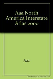 Aaa North America Interstate Atlas 2000