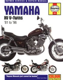 Yamaha XV V-Twins: Service and Repair Manual '81 to '96 (Haynes Service & Repair Manuals)