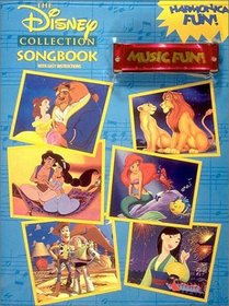 The Disney Collection Songbook With Easy Instructions: Harmonica Fun