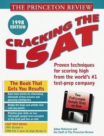 Cracking the LSAT with Sample Tests on disk, 1998 edition (Cracking the Lsat With Sample Tests on Computer Disks)