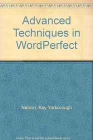 Advanced Techniques in WordPerfect
