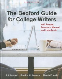 Bedford Guide for College Writers 9e 4-in-1 cloth & Re:Writing Plus
