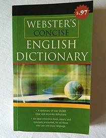 Webster's Concise English Dictionary