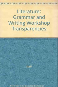 Glencoe Literature The Reader's Choice, American Literature: Grammar and Writing Wrokshop Transparencies