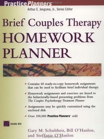 Brief Couples Therapy Homework Planner (Practice Planners)