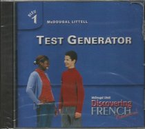 Test Generator Bleu 1 Cd-rom (Discovering French)