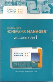 McGraw-Hill's Homework Manager Access Card to Accompany Financial Accounting Fundamentals