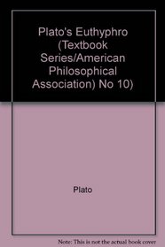 Plato's Euthyphro (Textbook Series / American Philological Association)