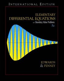 Elementary Differential Equations with Boundary Value Problems: AND Maple 10 VP