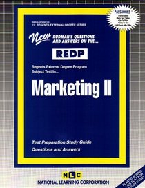 REDP Marketing II (Regents External Degree Program) (Regents External Degree Series, Redp-11)