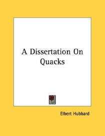 A Dissertation On Quacks